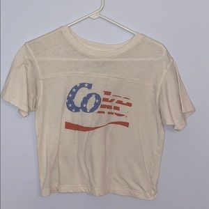 american eagle coca-cola short sleeve shirt
